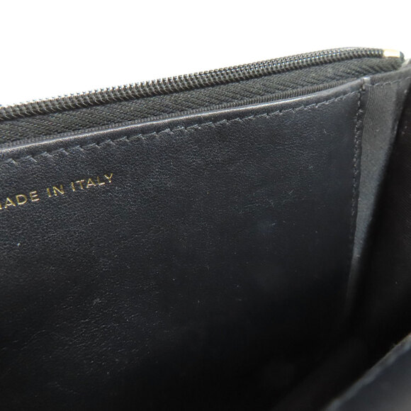 CHANEL Black Logo Wallet - Picture 14 of 16
